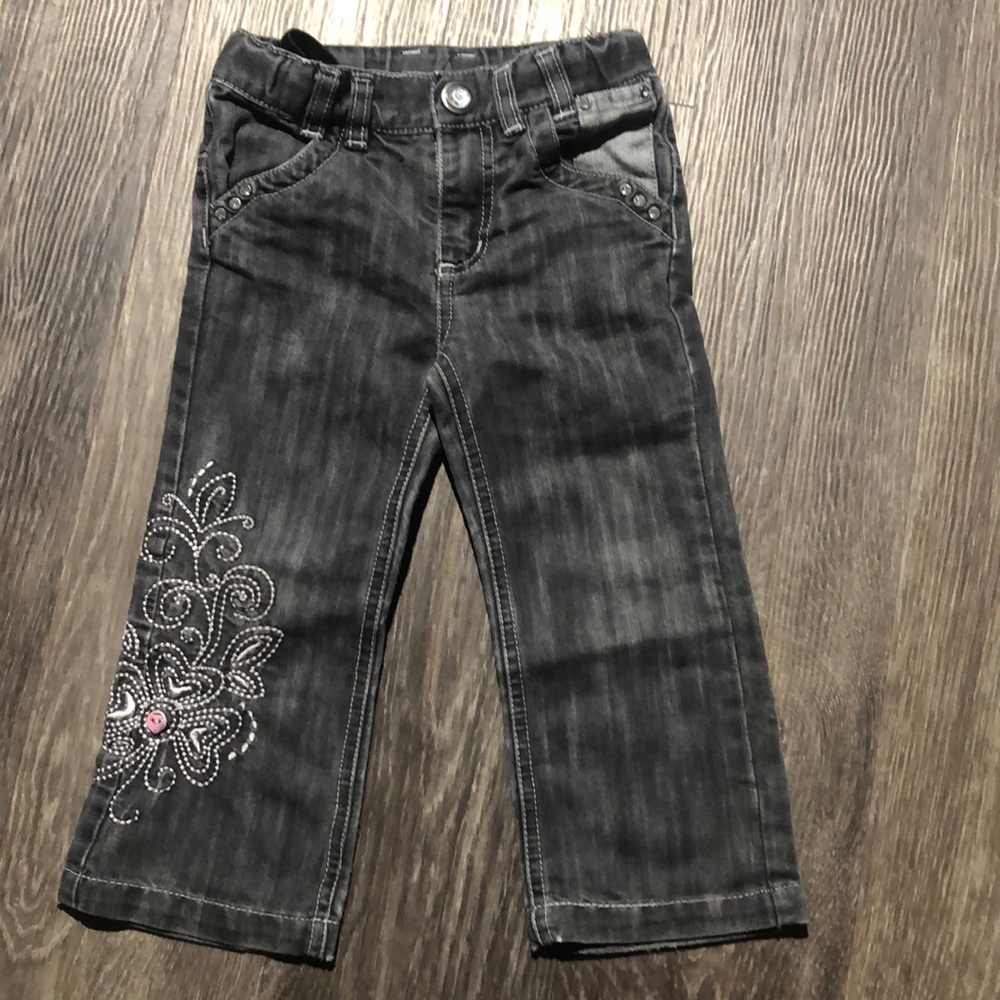 4/$20 Hurlu Berlu Flare Embroidered Jeans Sz 3